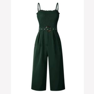 Goodnight Macaroon ‘Eliana’ Belted Jumpsuit